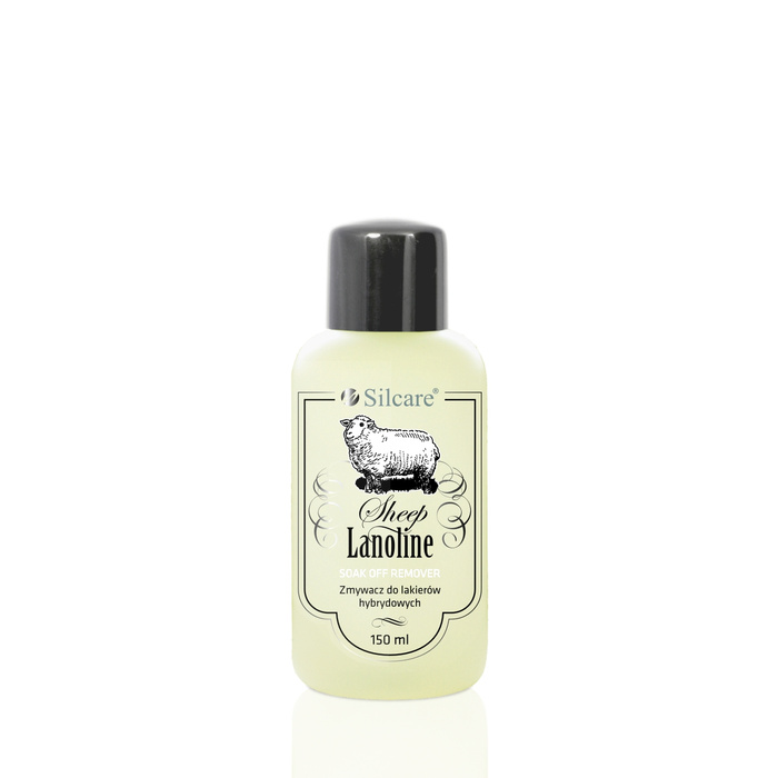 Soak Off Remover z lanoliną - do usuwania hybryd 150 ml