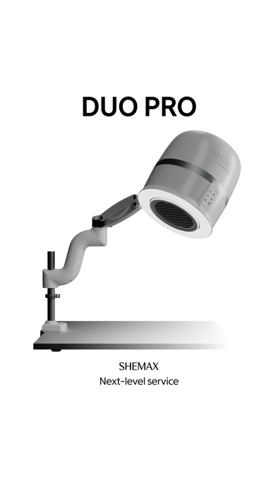 SHEMAX DUO PRO - Staubabsauger mit Ringlampe