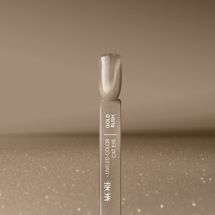 Gel nail polish maniMORE Cat Eye Gold Rush 10 g