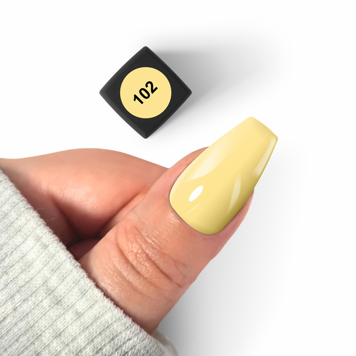 Flexy Hybrid Gel nail polish 102 Pastel Vanilla 4.5 g