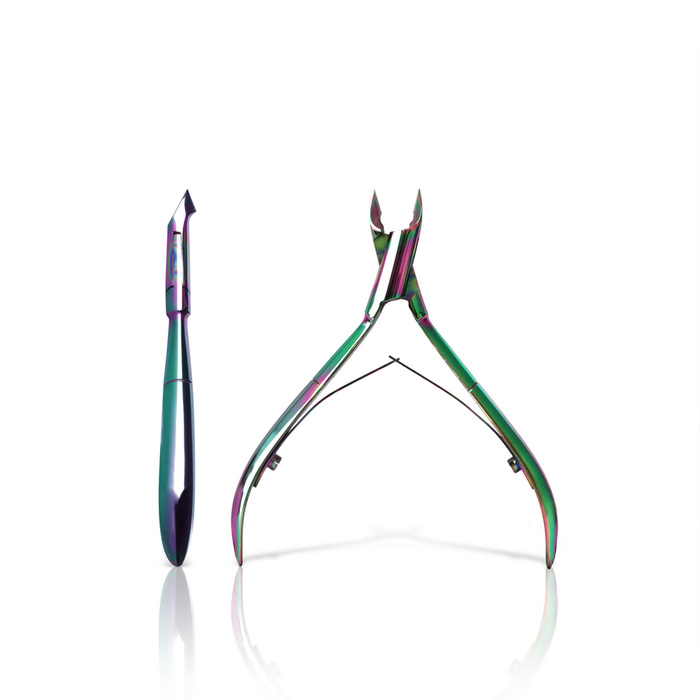Double-spring Multicolor Cuticle Nippers - precision and style in one tool