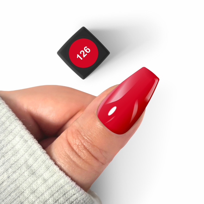 Flexy Hybrid Gel nail polish 126 Rote Johannisbeere 4.5 g
