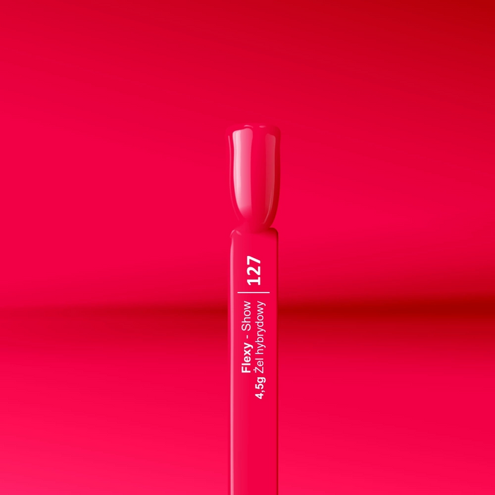 Lakier hybrydowy Flexy 127 Różowa Energia 4.5 g