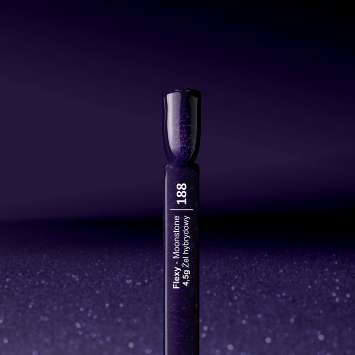 Lakier hybrydowy Flexy 188 Cosmic Violet 4.5 g