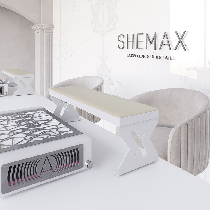SHEMAX Supporto per Manicure Luxury - Avorio