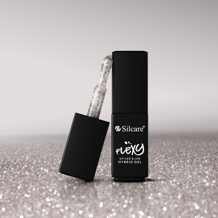 Smalto semipermanente Flexy 159 Silver Dust 4.5 g