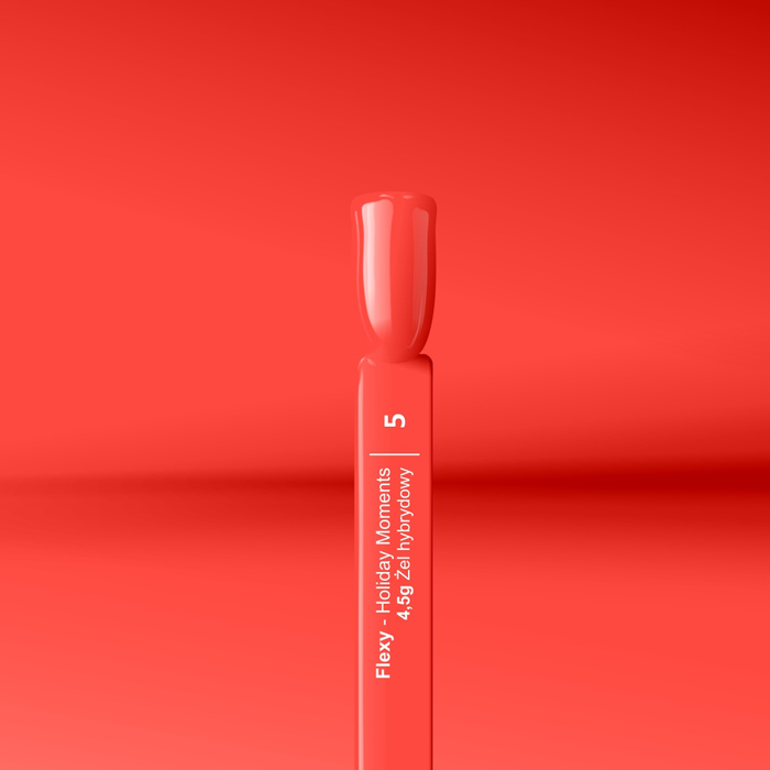 Flexy Hybrid Gel nail polish 05 Coral Energy 4.5 g