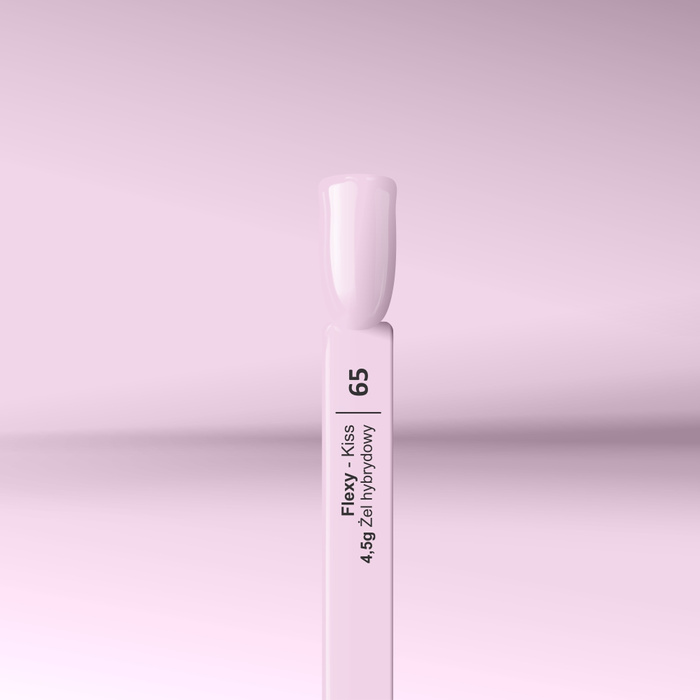 Lakier hybrydowy Flexy 65 Pudrowa mgiełka 4.5 g