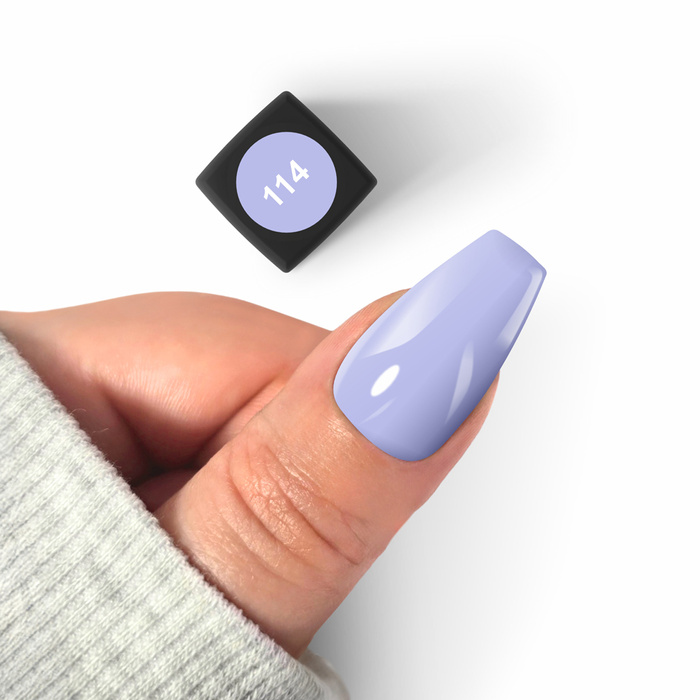 Flexy Hybrid Gel nail polish 114 Pastellblau 4.5 g