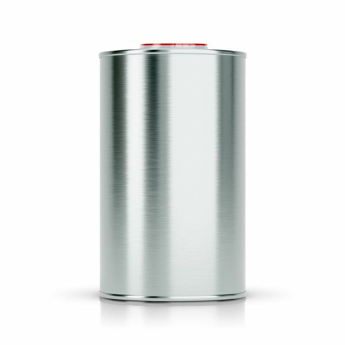 Aluminium can 1kg with cap - Durable and versatile solution
