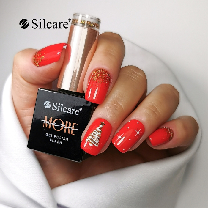 Minimalist Christmas nails