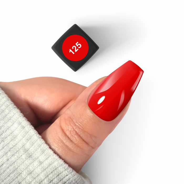 Smalto semipermanente Flexy 125 Rosso Hollywood 4.5 g