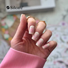 Rhinestone nails - subtle elegance with a touch of sparkle