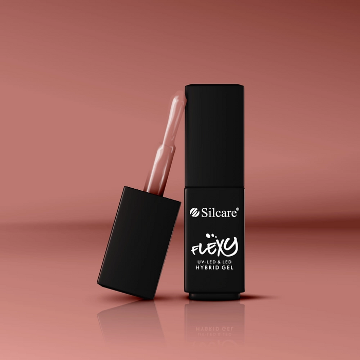 Flexy Hybrid Gel nail polish 135 Karamell Nude 4.5 g