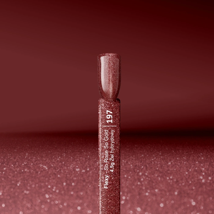 Flexy UV Nagellack So Rose! So Gold! *197 4.5 g