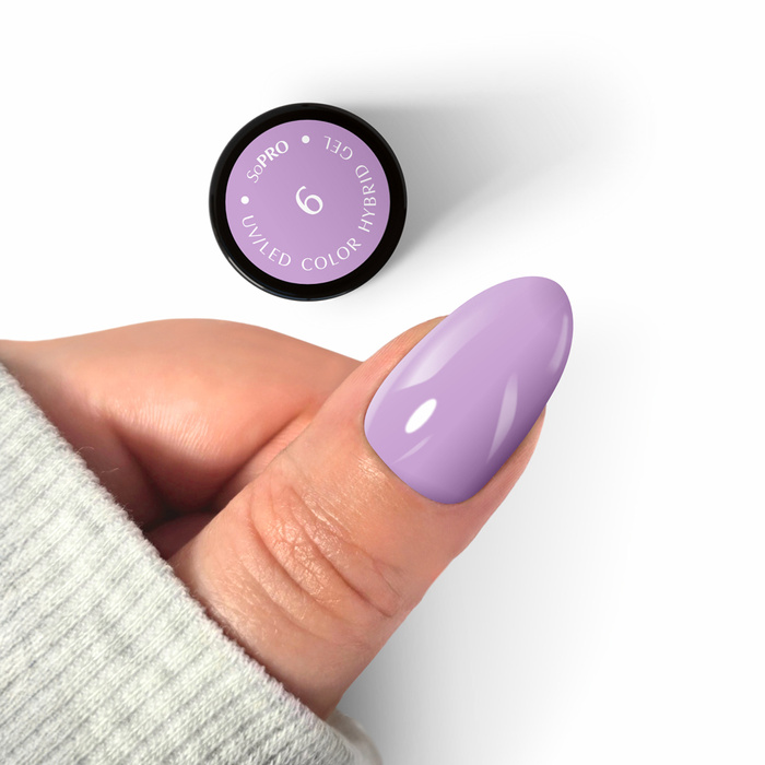 SoPRO UV/LED Color Hybrid Gel *6 HEMA FREE 7 g