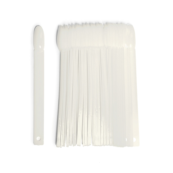 Nail Display Oval Fan Milky 