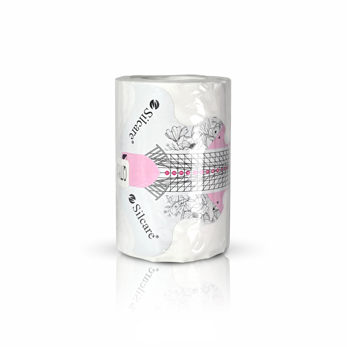 Aluminium-Schablonen für Nagelverlängerung (85x90 mm) - 100 Stück