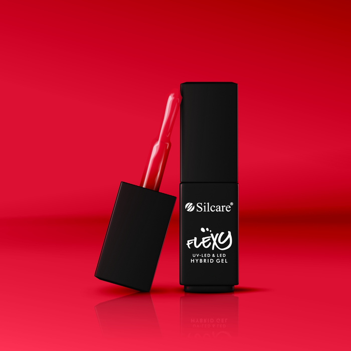 Flexy Hybrid Gel nail polish 14 Classic Red 4.5 g