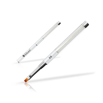 Pennello gel con perle # 6 BIANCO