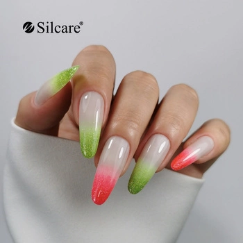 Flash ombre - manicure brillante con effetto sfumato