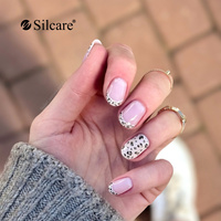French manicure z panterką