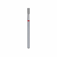 Frez diamentowy walec Czerwony Staleks EXPERT 2,5 mm / 6 mm