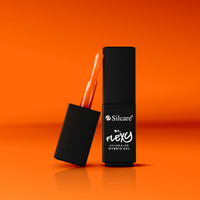 Lakier hybrydowy Flexy 123 Neonowy Pomarańcz 4.5 g